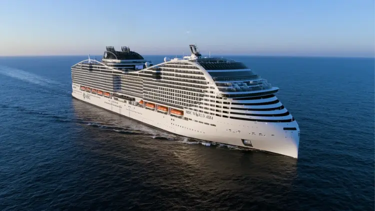 MSC World Asia – Start 2026 im Mittelmeer